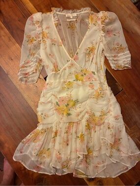 LoveShackFancy Arlo Mini Dress size 4